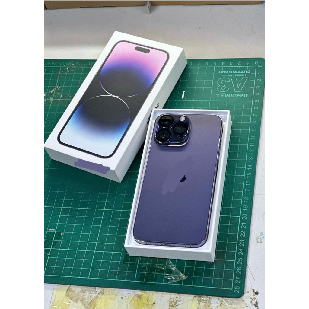 14 PM 256gb Fullset With Box Malaysia Set ( Original Used Set )