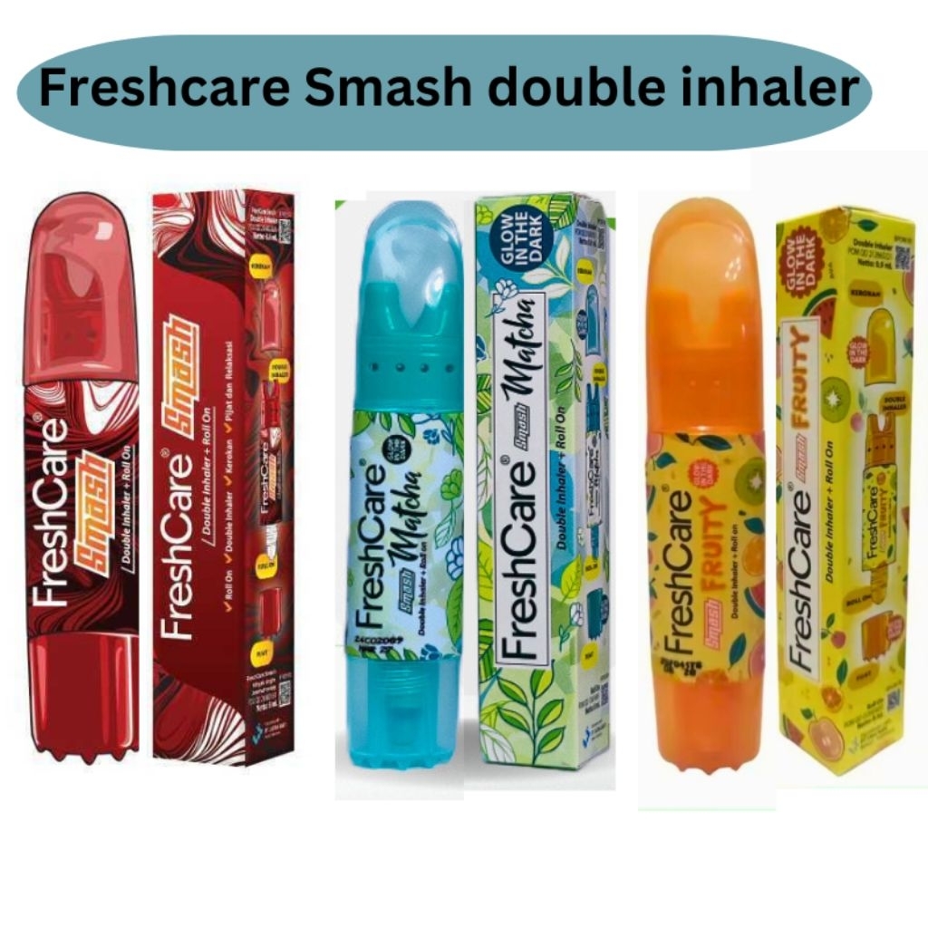 Freshcare Smash double inhaler + Roll On