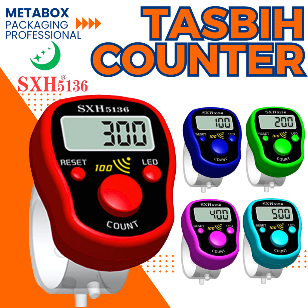 Tasbih Doorgift Kahwin Door Gift Murah Zikir Counter Hadiah Wedding Digital LED Tally Counter