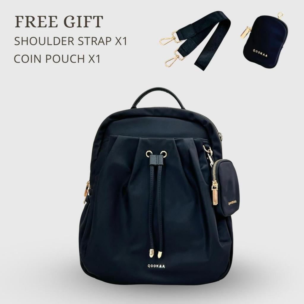 Evelyn Waterproof Nylon Backpack by QOOKAA