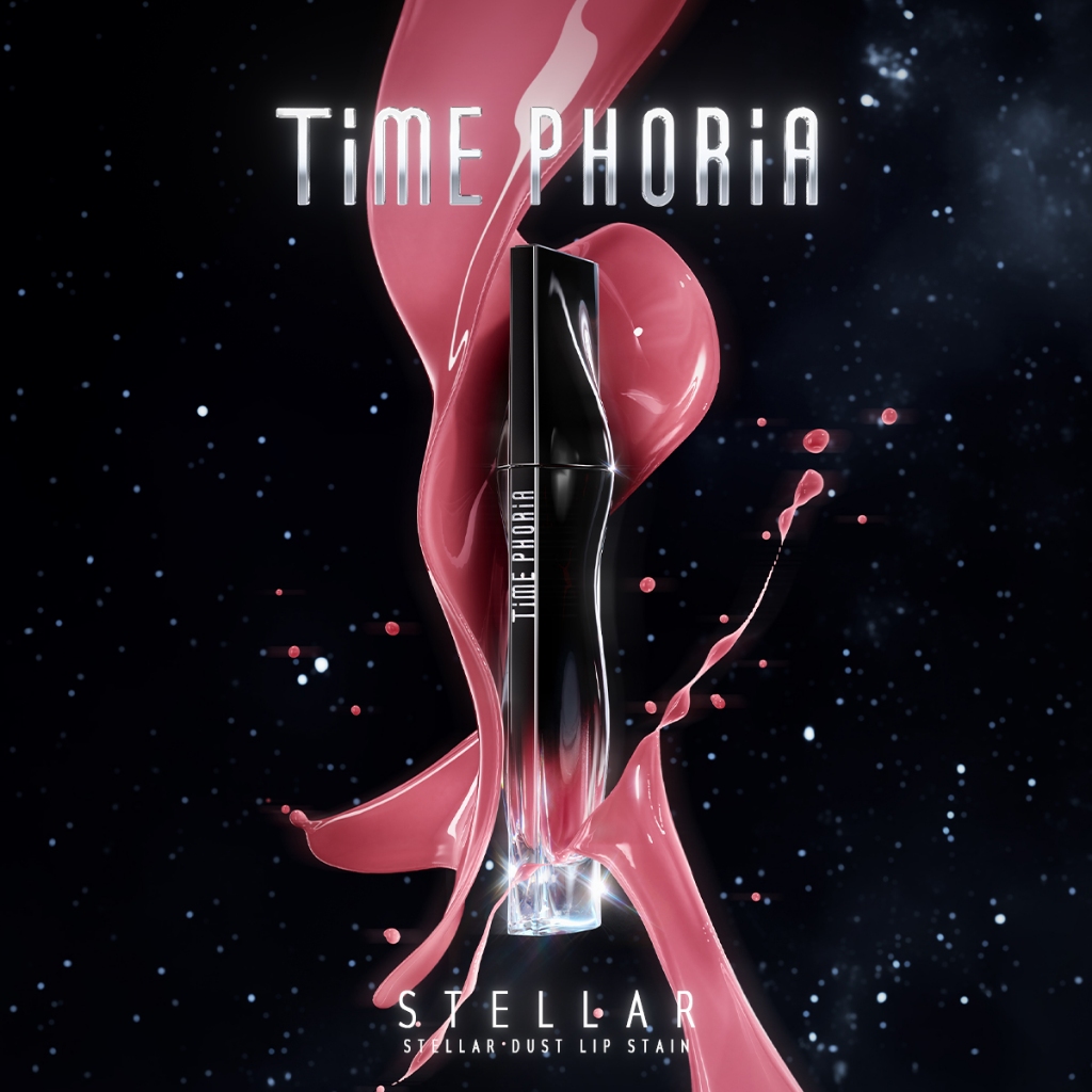 TIME PHORIA - STELLAR DUST LIP STAIN Lipstick Transferproof Longlasting Glossy Instant Shine Tahan Lama Liptint