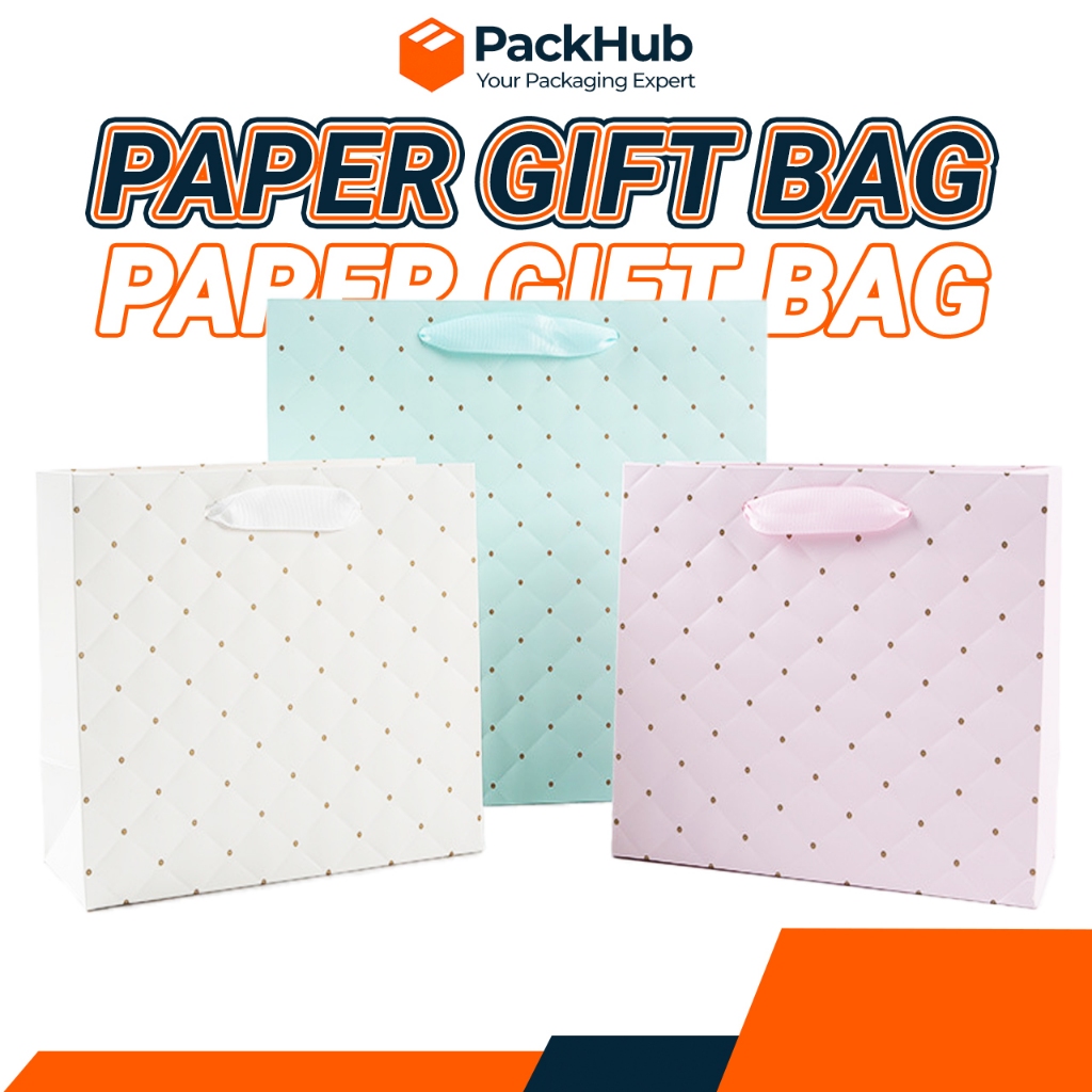 Paper Bag Premium Paper Gift Bag Kertas Wedding Birthday Doorgift Packaging Bag Kenduri Goodies Bag