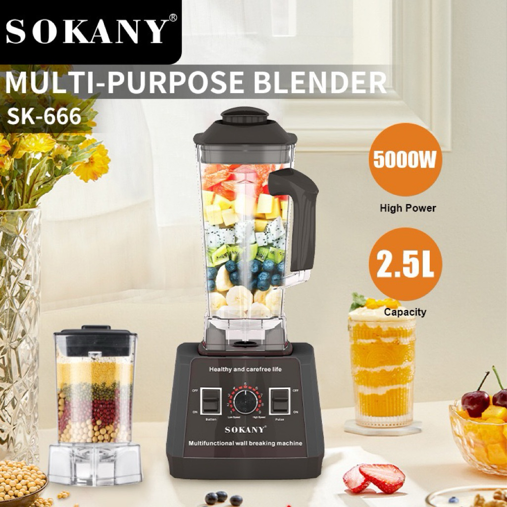 Ice Blender Machine Fruit Juice Vege Smoothie Grinder Business Commercial Mesin	 Pengisar Da	ging Ais Chili
