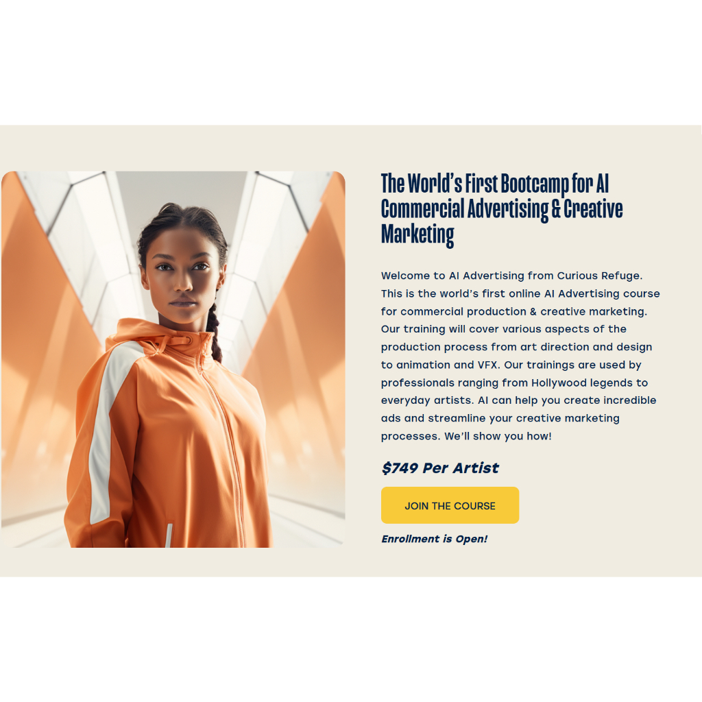 Make Ai Video Course - Curious Refuge – AI Advertising