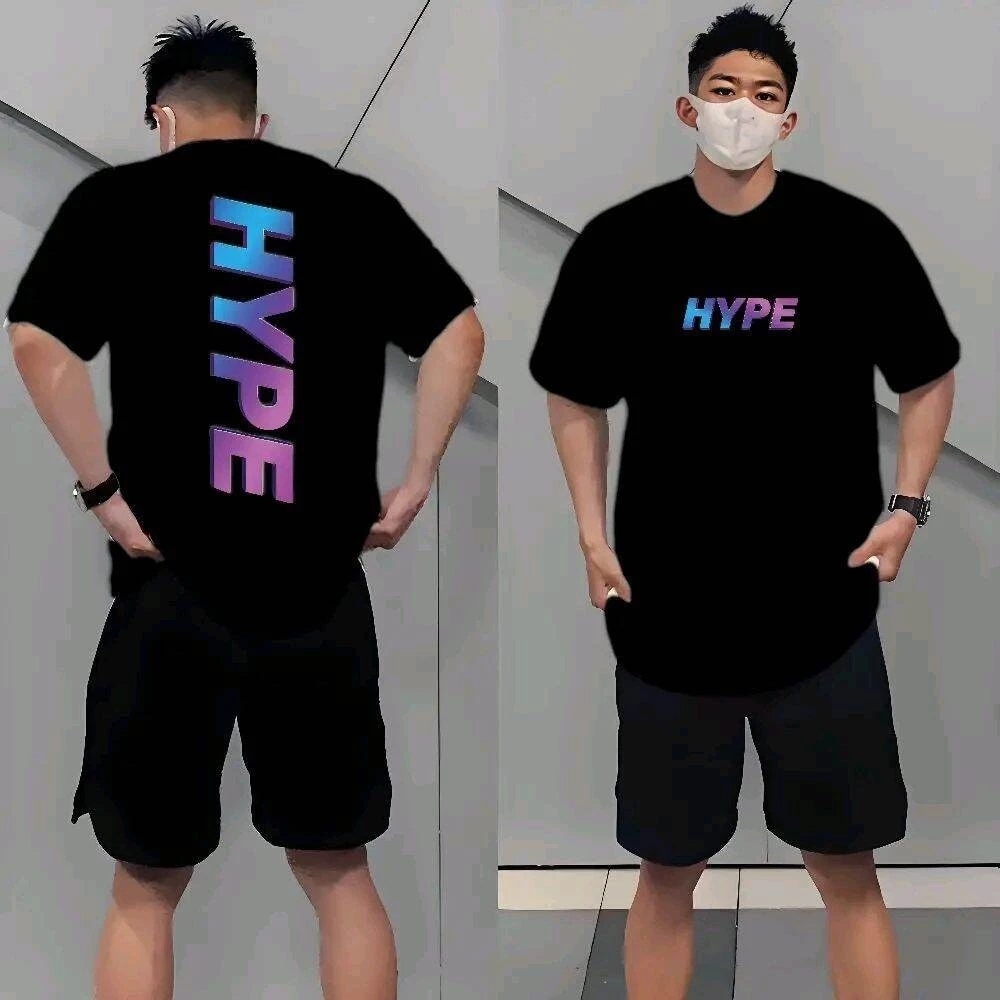 HYPE T-shirt 100% COTTON Unisex Men Women New Design Fashion Cool T Shirt