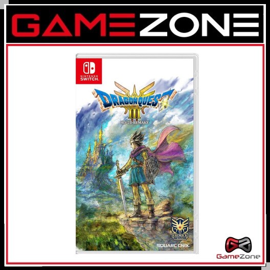[USED AS/ENG/中文] Dragon Quest III HD-2D Remake 勇者斗恶龙 3 HD-2D 重制版 - NINTENDO SWITCH