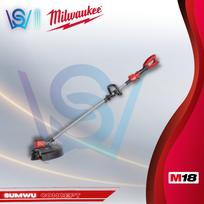 MILWAUKEE M18 FUEL Gen II Cordless Brushless Line Trimmer Grass Trimmer Mesin Potong Rumput M18 BLLT
