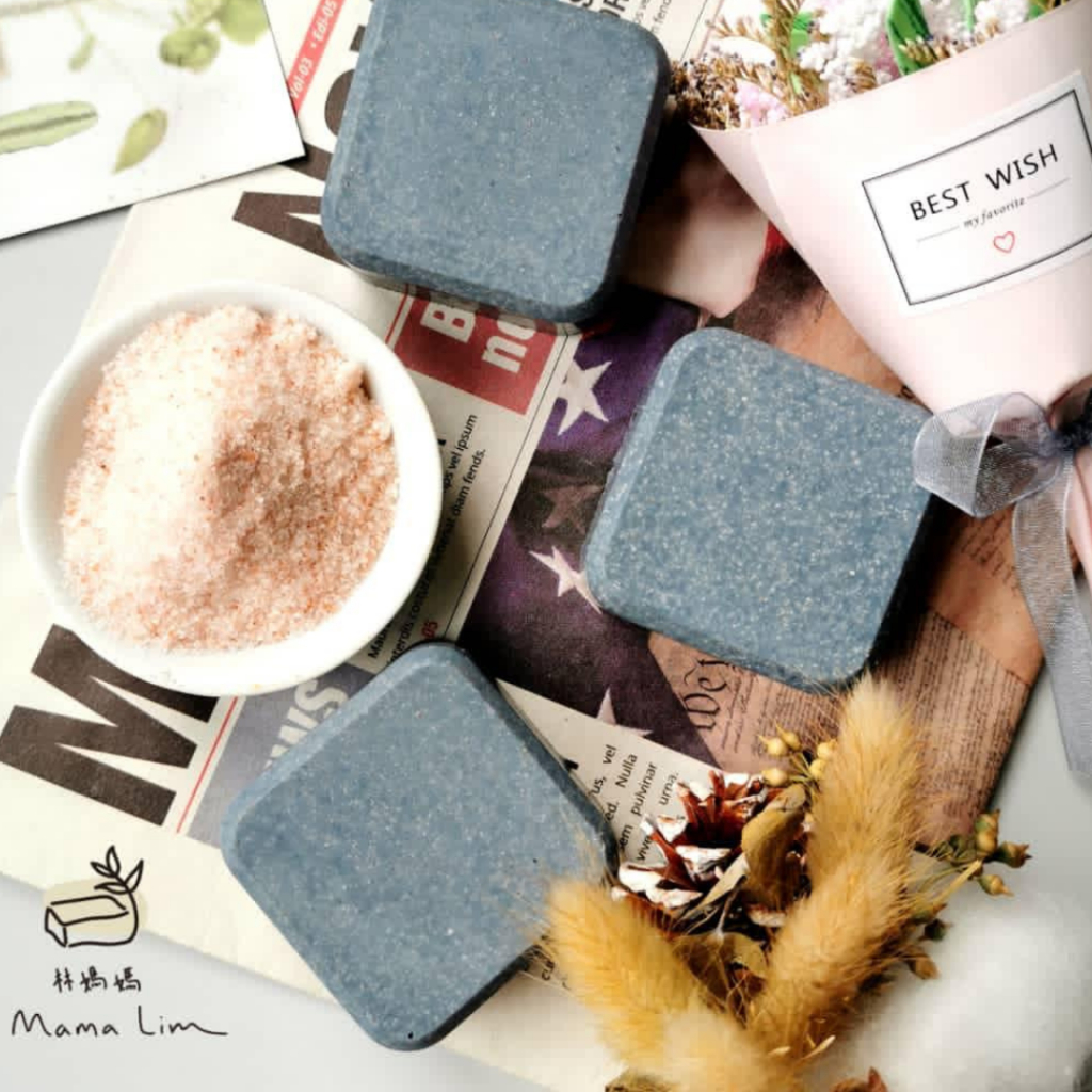 MAMA LIM Rock Salt Handmade Soap Sabun Garam Pimples Oily Acne 林妈妈消痘痘盐皂 手工皂