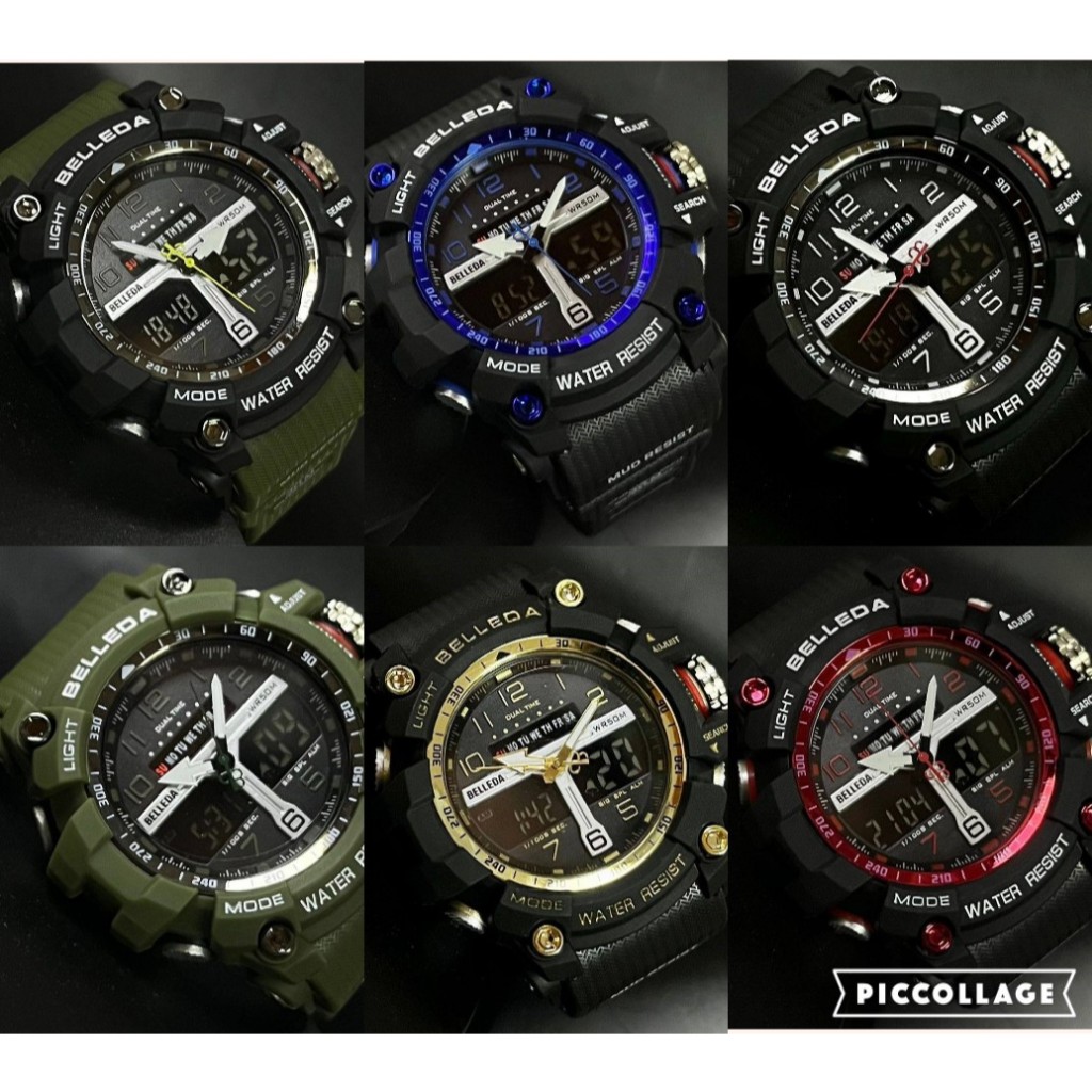 [ READY STOCK ] BELLEDA ( FROGMAN ) UNISEX WATCH MEN'S WOMEN FASHION HIGH QUALITY WATCH ⌚