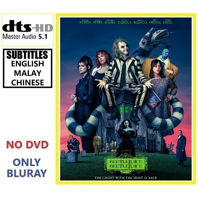 B1384 Beetlejuice Beetlejuice (2024) Comedy Fantasy Horror