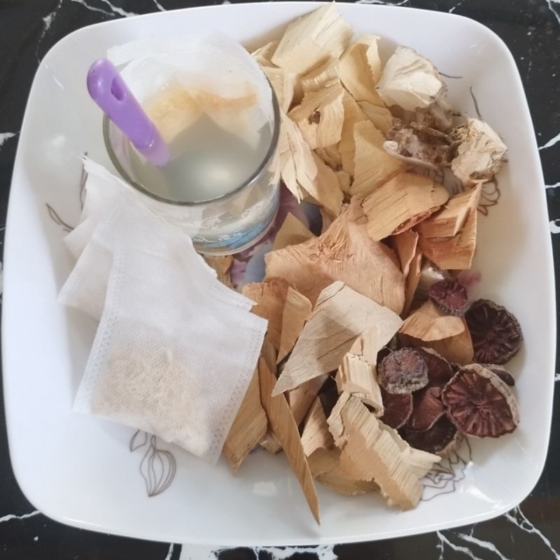 uncang pelbagai herba/akar kayu(tongkat Ali,ubi jaga,tebu gajah,DLL)💯 semulajadi
