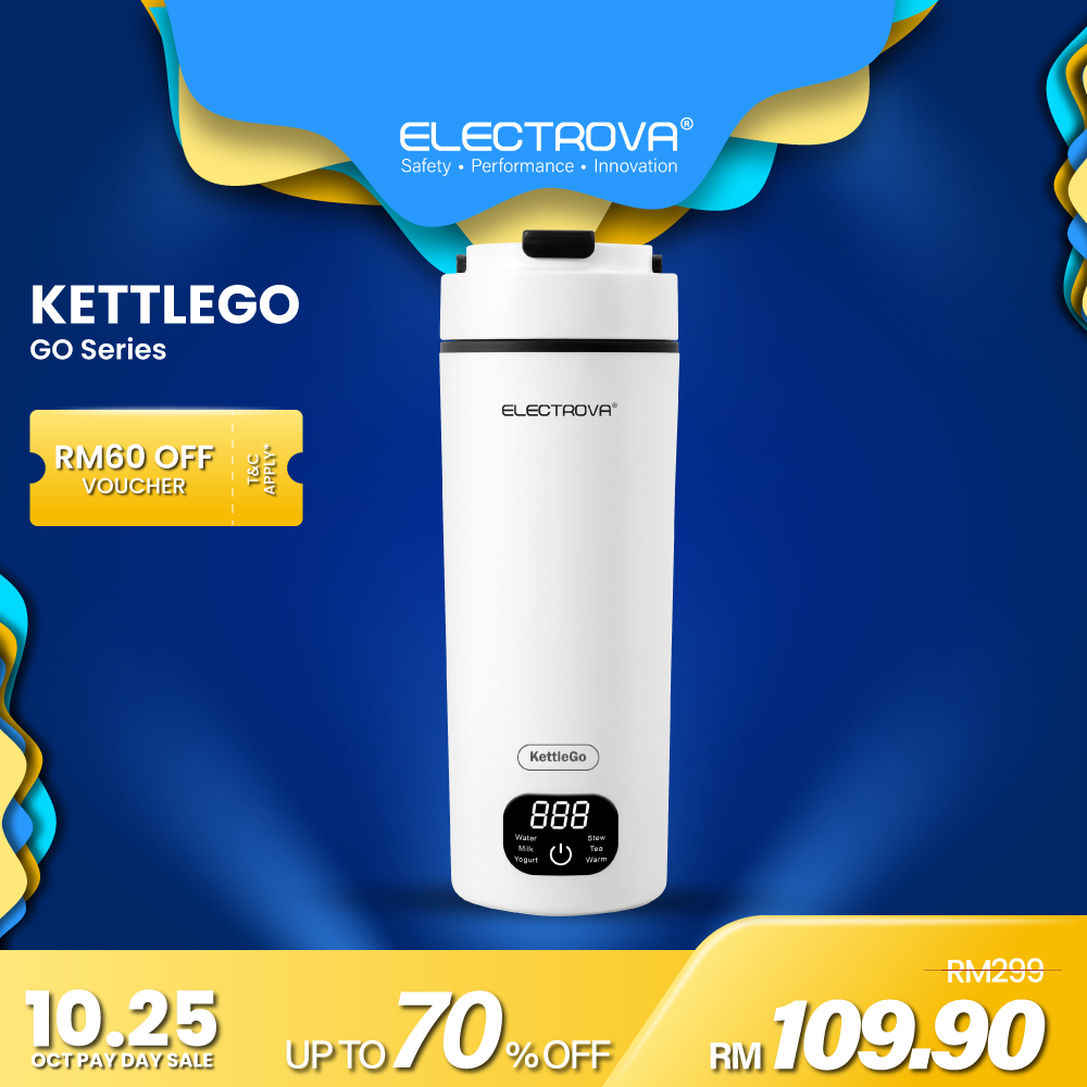 Electrova Portable Smart Electric Kettle GO