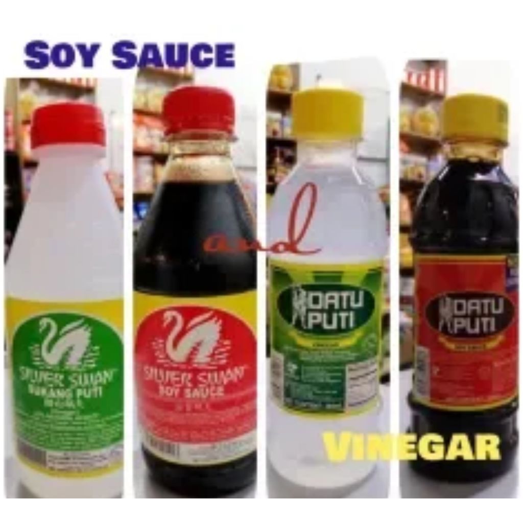 Silver Swan / Datu Puti / Toyo / Suka / Soy Sauce / Vinegar 385ml