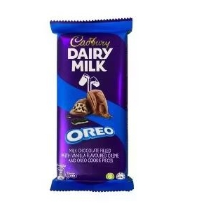 Cadbury Dairy Milk Silk Oreo Coklat Bar - Snacks Makanan Ringan - Food