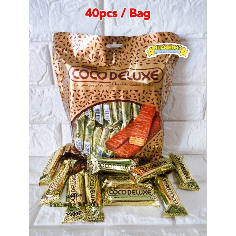 Frontier Coco Deluxe Coated Wafer 40pcs / Bag