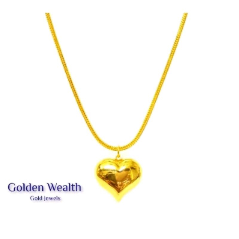 916 Gold Necklace Series Rantai Leher Emas Fashion 黄金新品套链