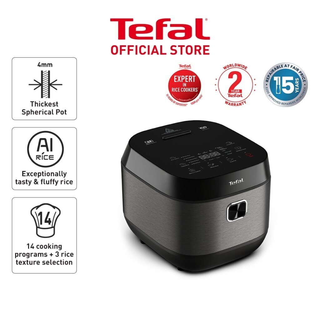 Tefal Delirice Plus Fuzzy Logic Rice Cooker RK776B