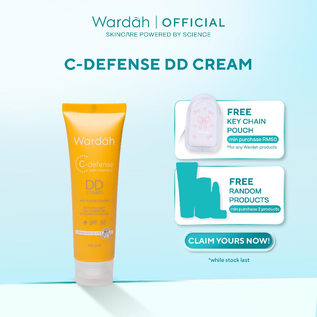 Wardah C-Defense DD Cream SPF30/PA+++ 20ml