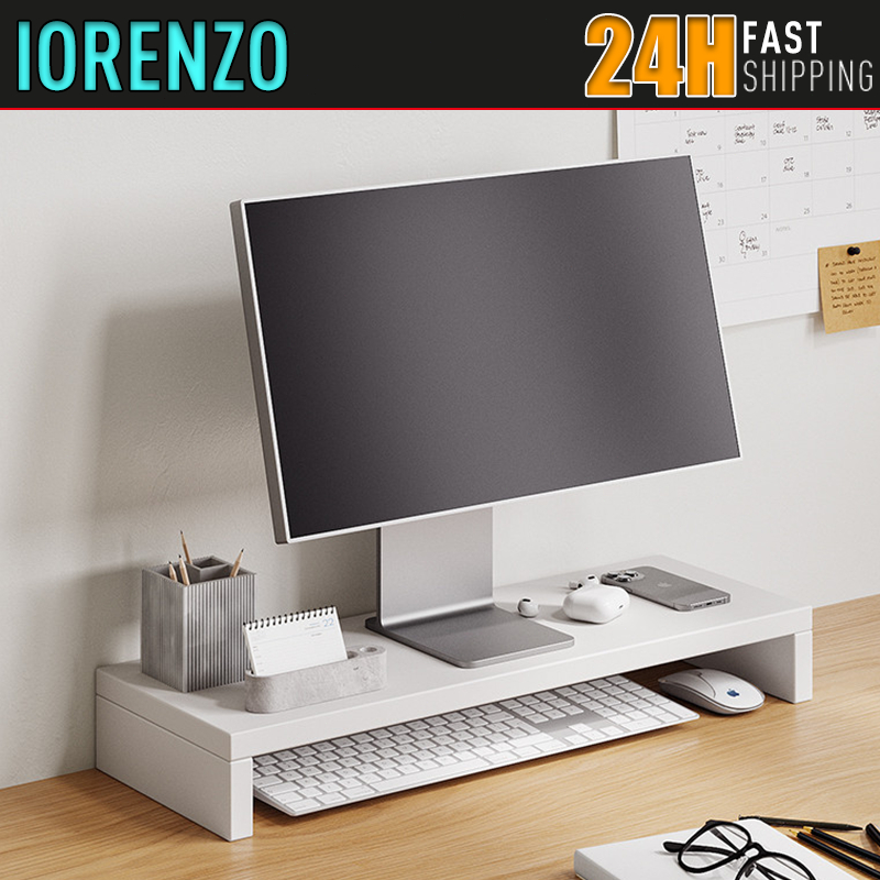 Computer Monitor Screen Increased Shelf Monitor Stand Base Desktop Keyboard Rack Storage Rak Komputer Rak Buku 增高架
