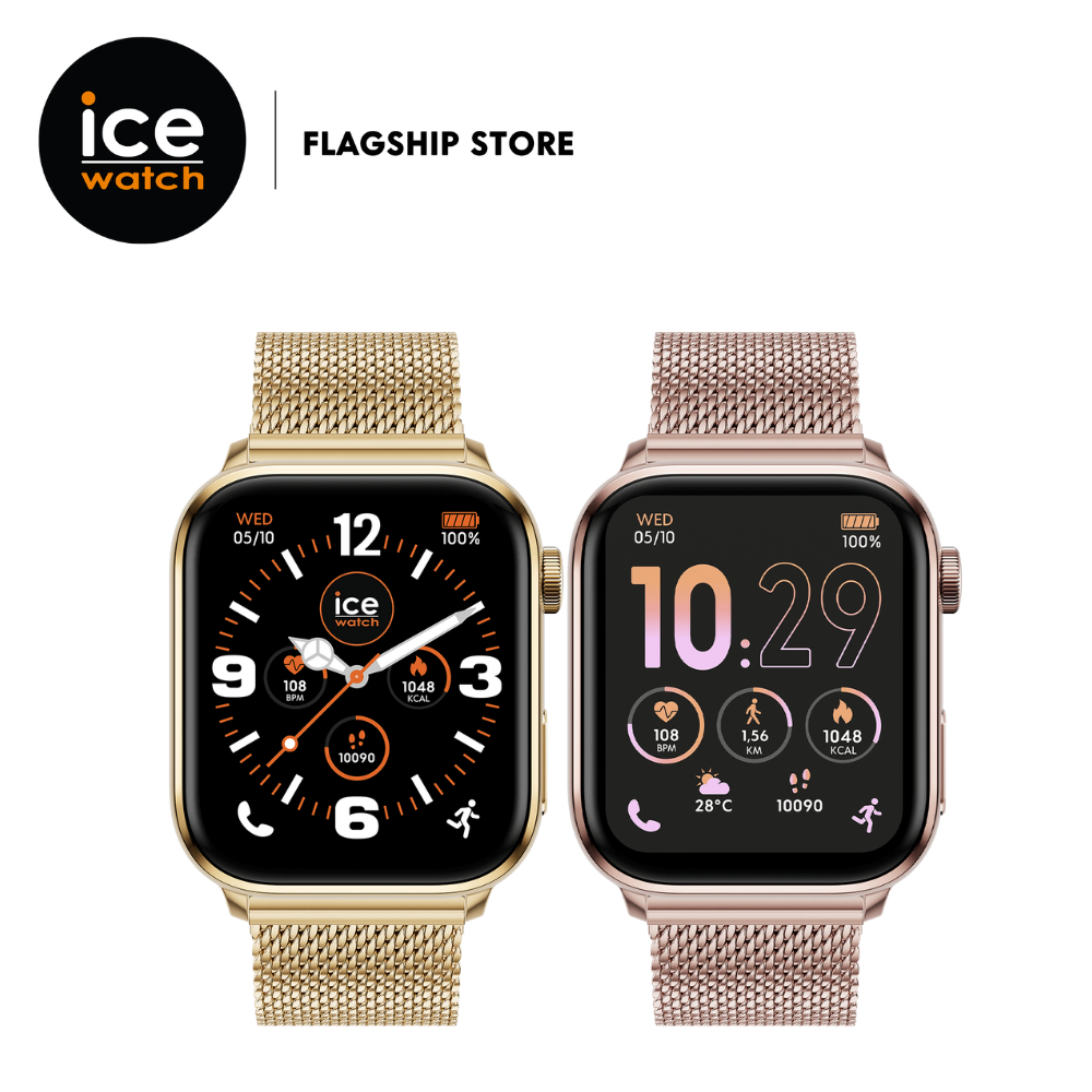 Ice-Watch ICE smart 2.0 rectangular 1.96 | Bluetooth | Fitness Tracker | Lifestyle