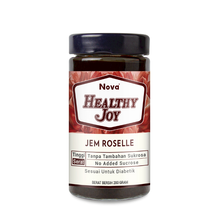 Healthy Joy Diabetic Jam/Jem Kacang Mentega/Jem Kacang Coklat /Roselle/Blackcurrant/BuahCampuran/Nenas/Strawberi