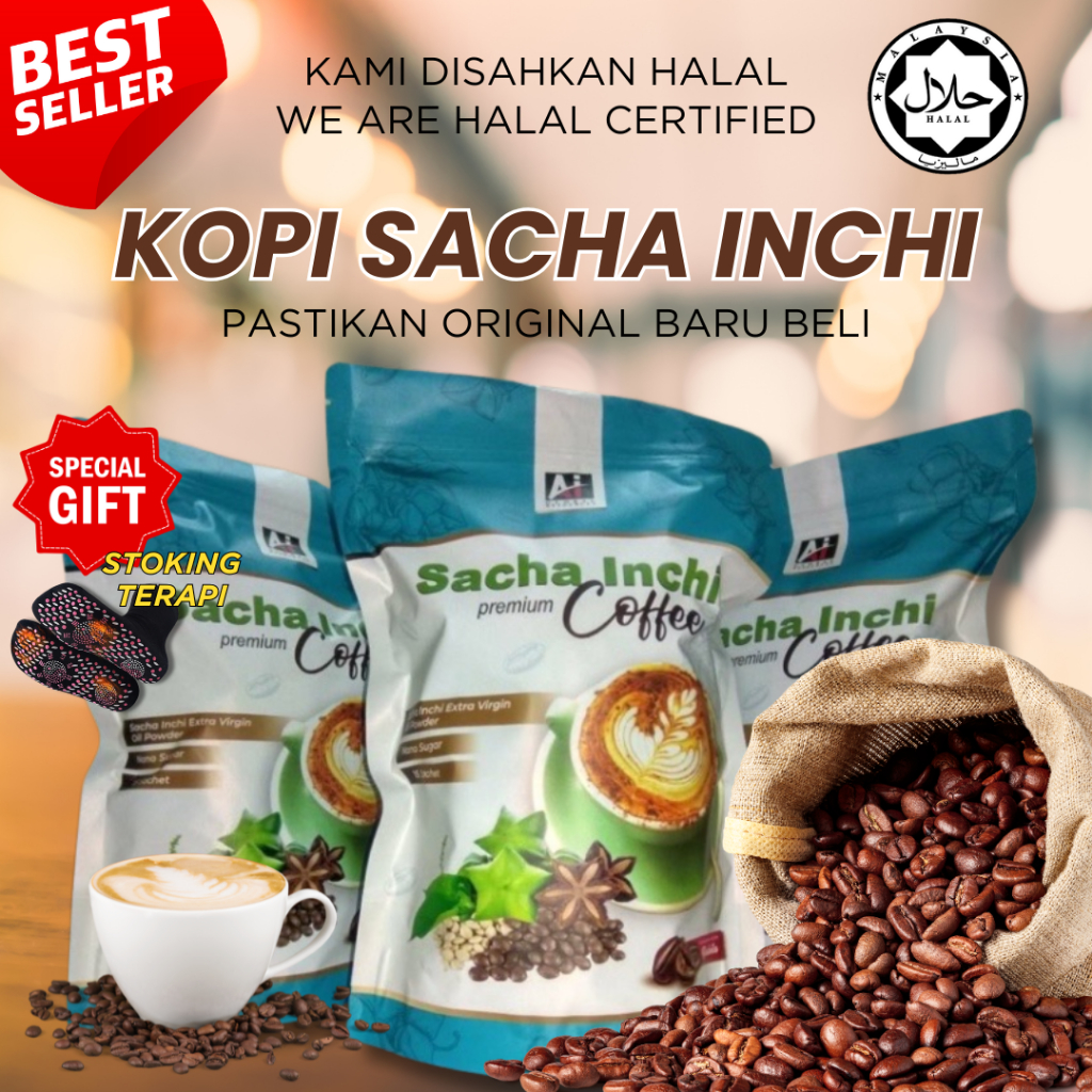 Kopi Sacha Inchi Original Sacha Inchi Coffee Premium Omega AI Global HQ