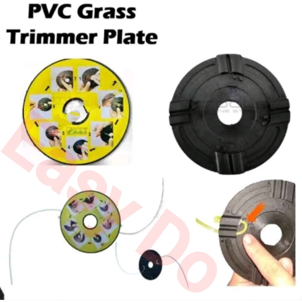 Grass Trimmer Line Plate Mesin Rumput Piring Mesin Rumput Brush Cutter Plate Tali Potong Rumput