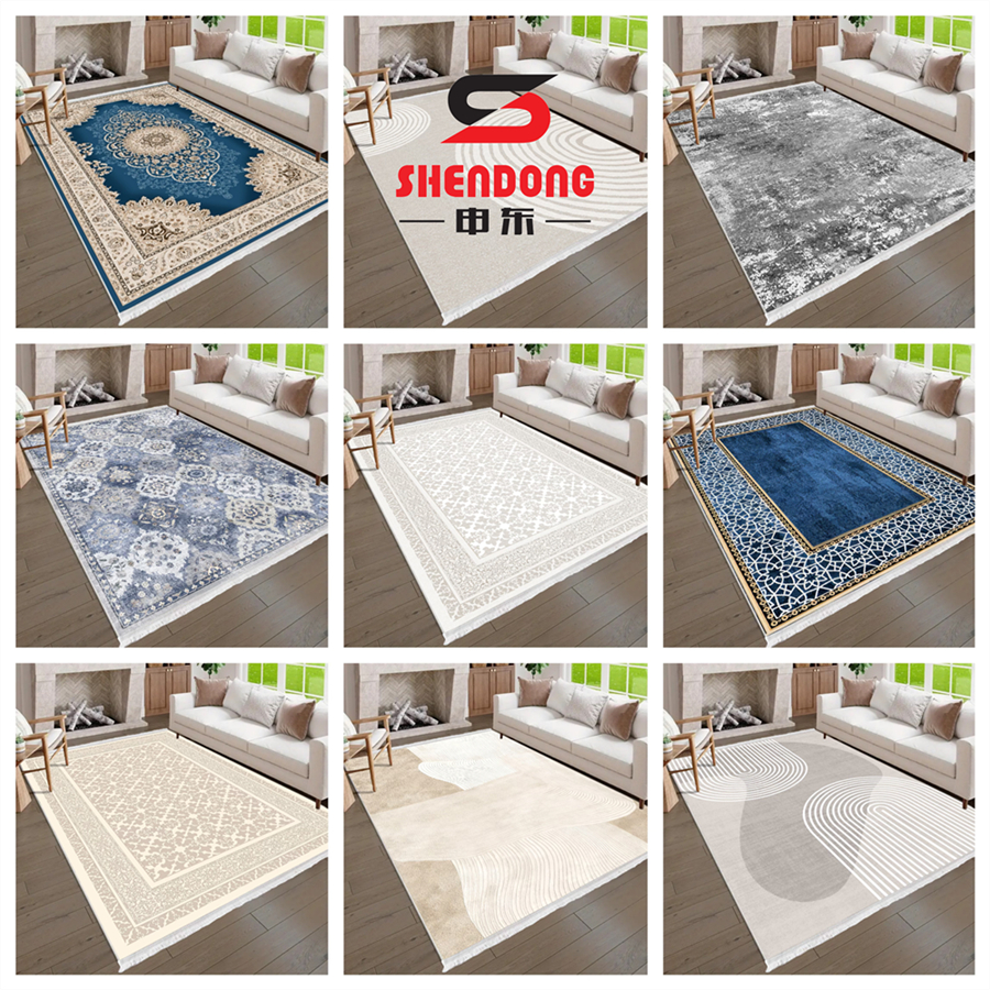 Carpet Dubai  XL (210*160cm ) / Carpet PREMIUM EMBOSSED/ Fluffy Carpet / Faux Cashmere Carpet Ready stock in Kelang !!