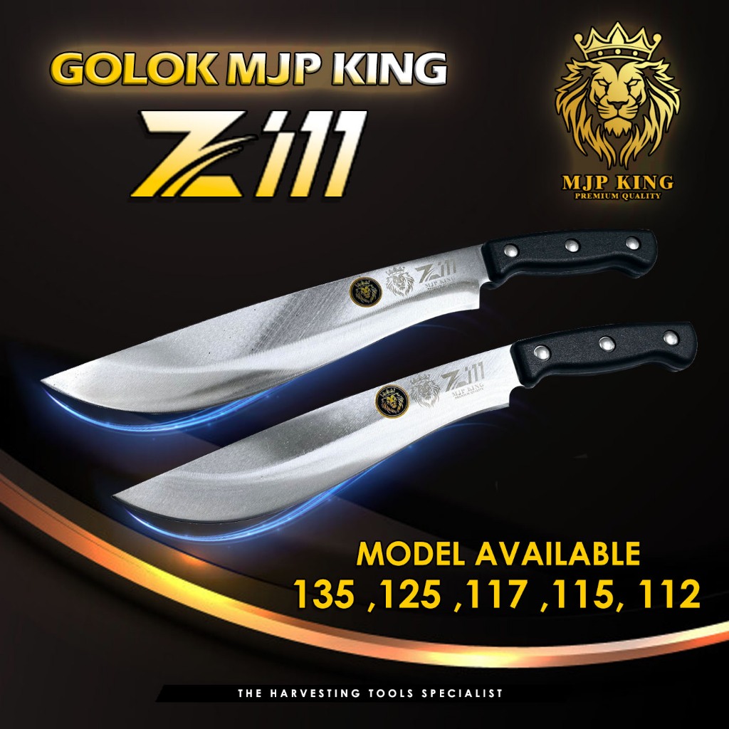 MJP KING Z111 | Farm Garden Camping Clearing Jungle Knife Pisau Pembersih Hutan Kebun Parang 135# 125# 117# 115# 112#