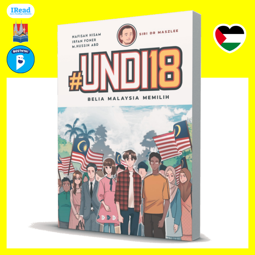 Siri Dr Maszlee #Undi18: Belia Malaysia Memilih - Promo Pesta Buku PBAKL Komik Pilihan Raya PRK PRU