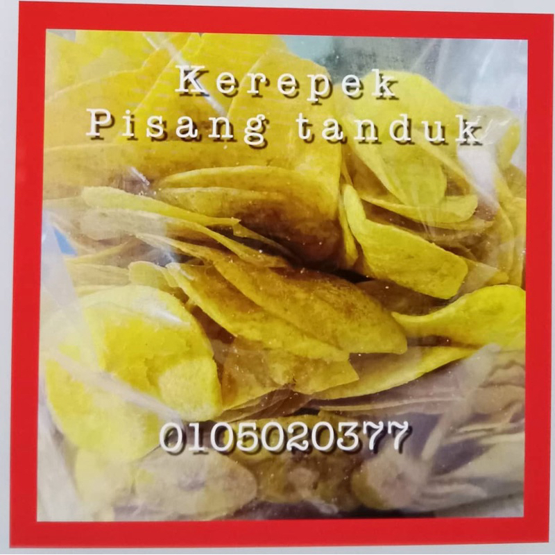kerepek pisang berkualiti 500g/1kg