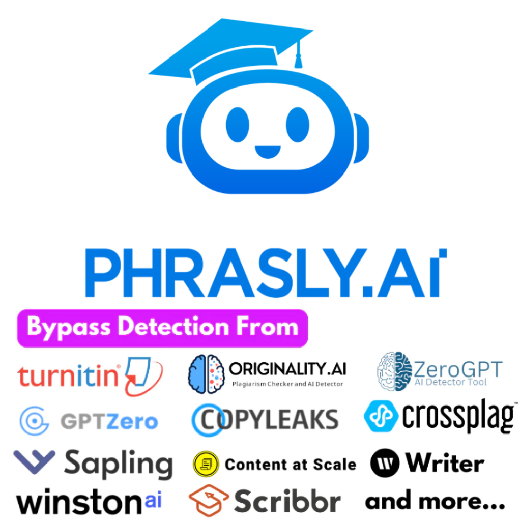 PHRASLY AI Transform AI-generated content into 100% human text boost efficiency, and bypass AI detectors.