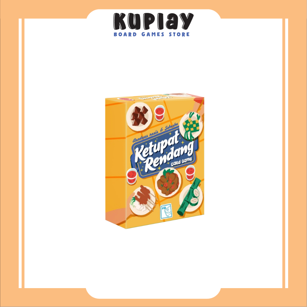 Ketupat Rendang Card Game (Original) Cook your favorite dish while sabotage other player dishes | made by meja belakang
