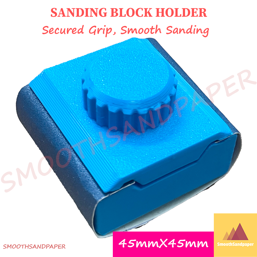Sanding Block Holder Sandpaper Tools | Holder Blok Penggosok Papan Penggosok Alat Sudut | 砂纸打磨器 image 8