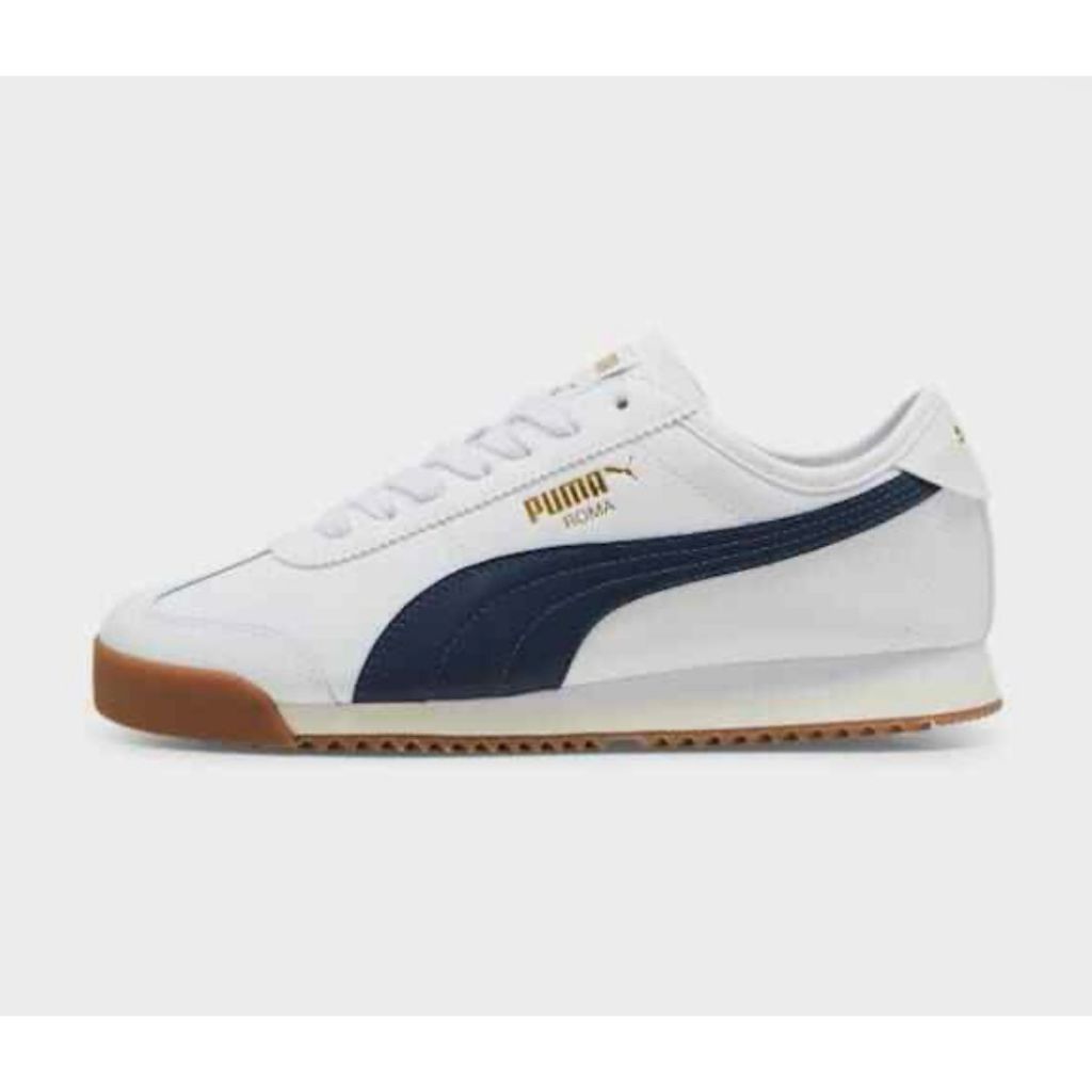 Puma Unisex Roma 68 Revival PUMA White Club Navy Gum
