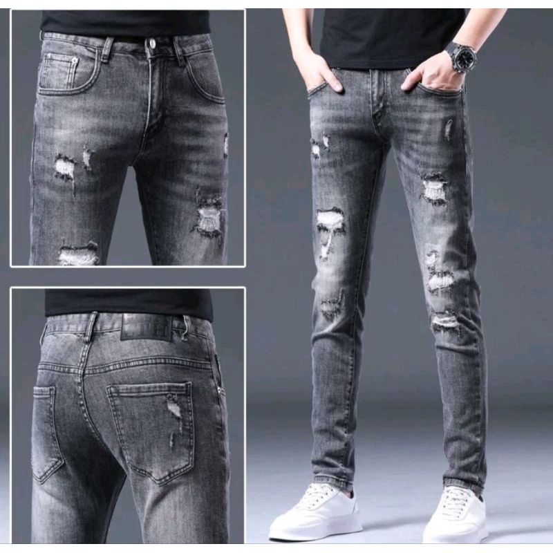 Denim Jean's long pants, casual, Export quality, Stachable