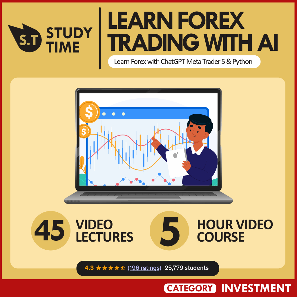 [Video Course] Complete Forex Trading Course: ChatGPT, MetaTrader5 & Python