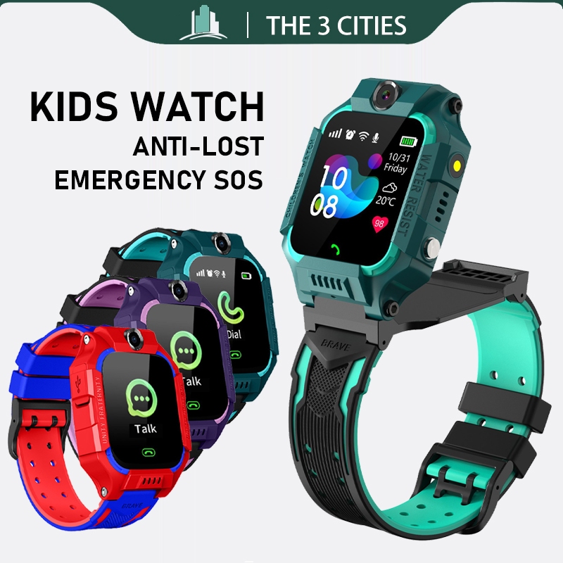 Q12 / Q19 Kids Smartwatch With Camera Jam Pintar Kanak-kanak Anti-Lost Kids Smart Watch Waterproof