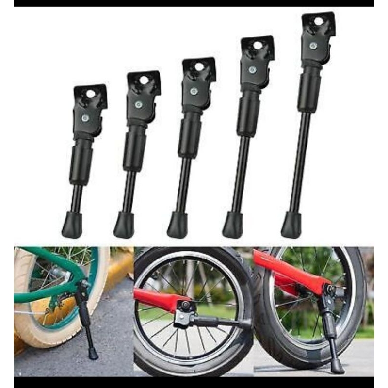 Bicycle/Basikal 12" 14" 16" 18" 20" 22" 24" 26" Side Kick Stand Parking stand BMX Stand Children Stand Tongkat EBike M3