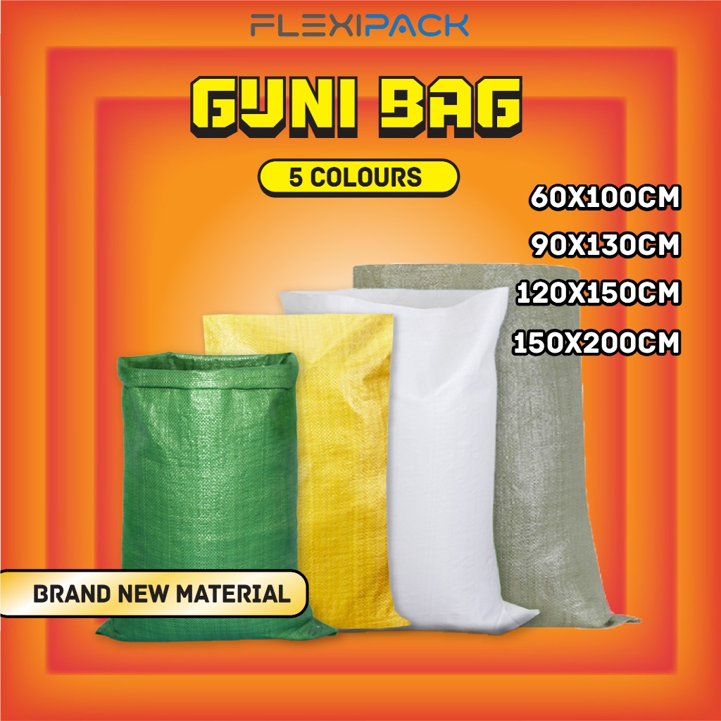 Large PP Woven Guni Bag Courier Guni Besar 编织袋