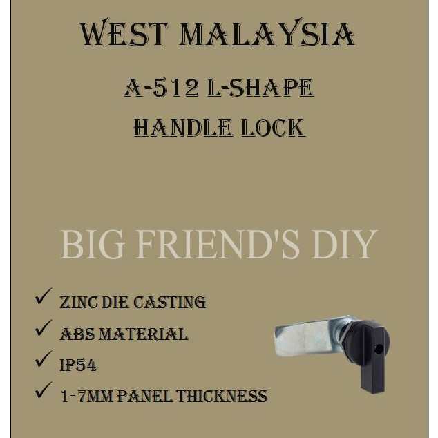Lock A-512 A-401 Switchboard Panel Lock Weather Proof Panel Lock Government Panel Lock Black Lock Cabinet Lock