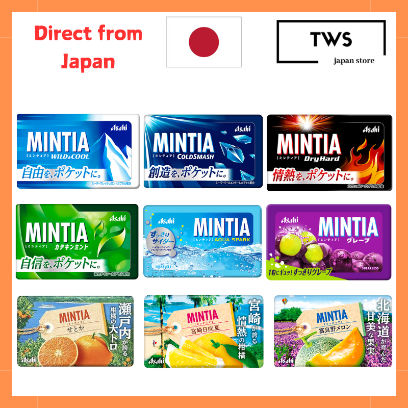 Asahi Group Foods Mintia series 50 grains (7g) Refreshing Breath Mints Mint Lozenges