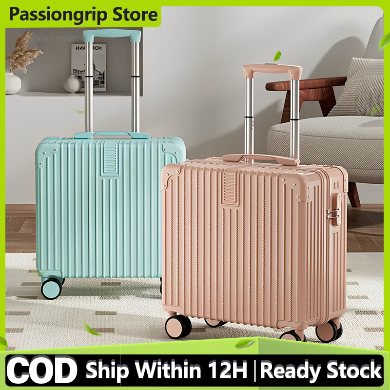 18 Inches Hand Carry Luggage Boarding Case Suitcase  Luggage Bag Travel Lock Password Trolley Box登记箱
