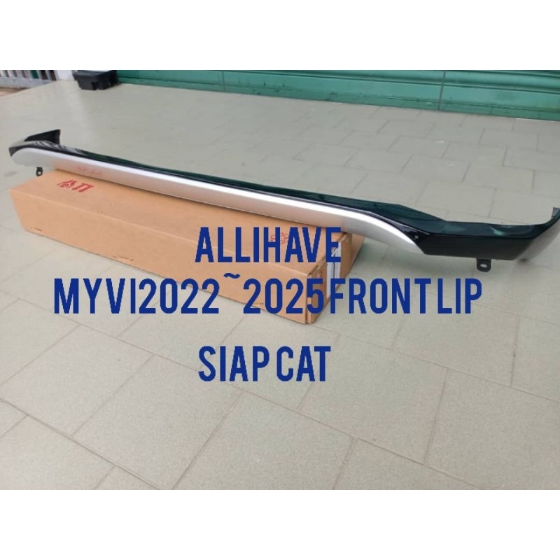 Perodua Myvi 2022~2025 Face-lift Front Lip With Color