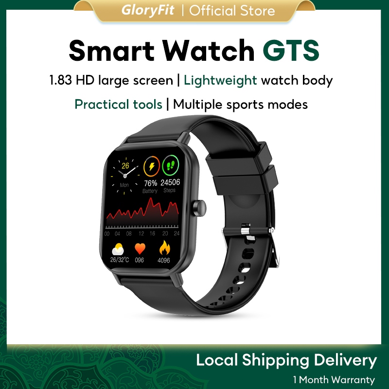 AOLON GTS Smart Watch 41mm Function Reminder Sound Control Custom Wallpaper Waterproof Practical Sports Smartwatch