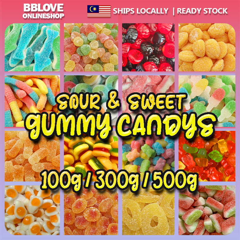 ??Soft gummy Gula Jelly Sour gummy, MIX ,Manis, Candy viral, Soft candy, Sweet candy, Gulagula 软糖酸甜糖