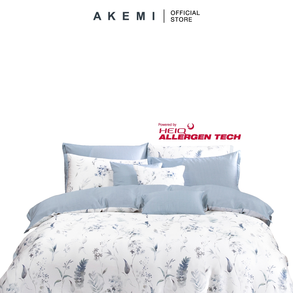 AKEMI TENCEL™ Lyocell HeiQ Allergen Serene Quilt Cover Set | 1200TC (Super Single/Queen/ King)