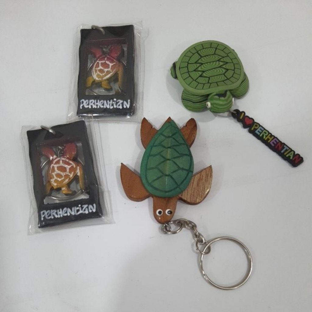 Cute turtle keychain collections