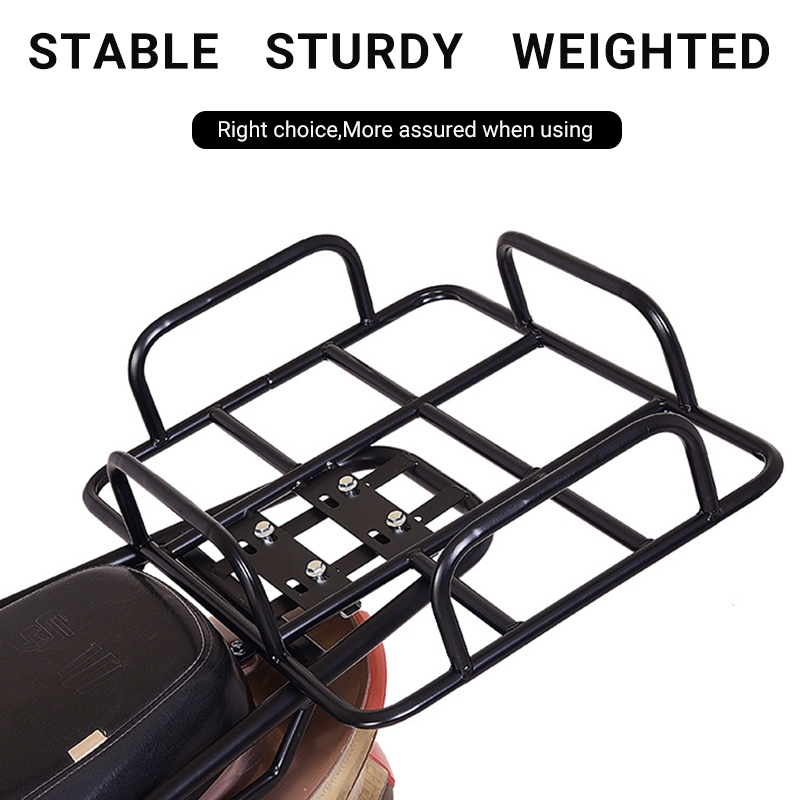 Motorcycle Box Rack Food Delivery Bag Rack Grab Food Rack Panda Bag Rack Lalamove Bag Holder Rack Holder For Grab Food