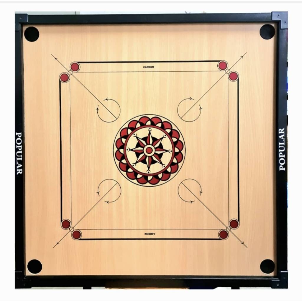 Carrom Board Kayu SM520 Popular
